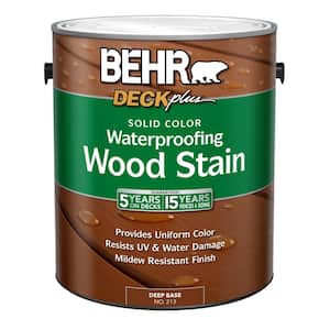 Solid in Exterior Wood Stains
