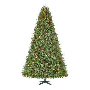 Artificial Tree Size (ft.): 9 ft in Pre-Lit Christmas Trees