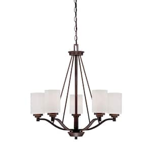 Transitional - Bronze - Chandeliers - Lighting - The Home Depot