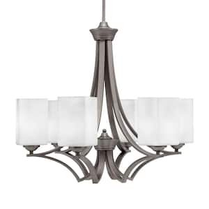 Chandelier Size: Medium (22in. - 26in. wide)