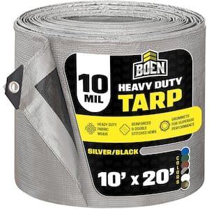 10 x 20: Tarp Width (ft.) x Tarp Length (ft.)