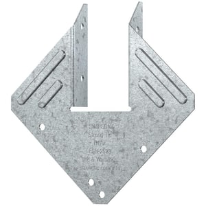 Construction Connector in Metal Straps