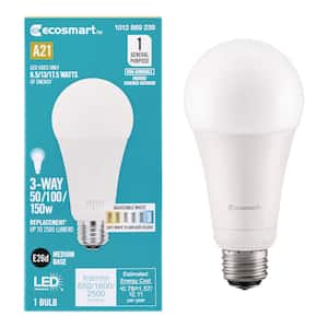 Light Bulb Features: 3-way