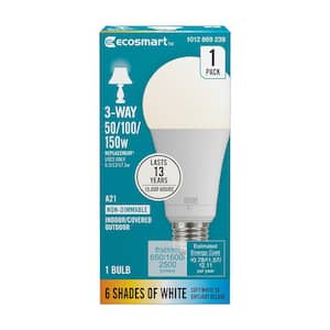 Color Temperature: Soft White (2700K)