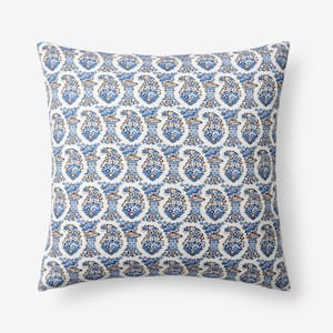 Villa D’Ascoli Nisha Paisley Throw Pillow Cover