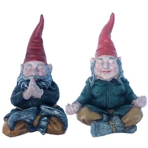 Lawn Gnome in Garden Statues