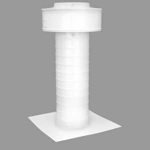 White in Static Roof Vents