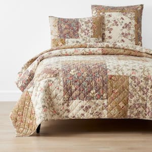 Company Cotton Flora Patchwork Cotton Quilt