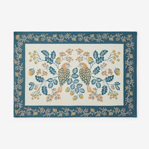 Swallow Leaf Cotton Placemats (Set of 4)