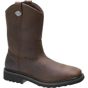 Men's Altman Waterproof Wellington Work Boots - Soft Toe