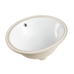 Bathroom Sink Front to Back Width (In.): 14 - 15.99