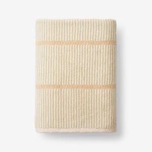 Company Cotton Narrow Stripe Reversible Cotton Bath Towel