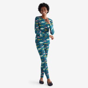 Company Organic Cotton Matching Family Pajamas Women's Dino Pajama Set