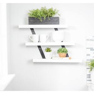 White in Wall Mounted Shelves