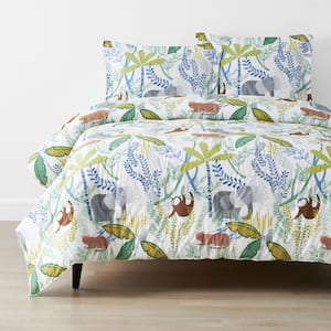 Company Kids Jungle Organic Cotton Percale Comforter