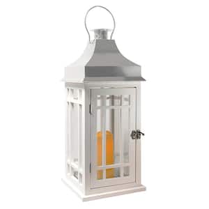 Whites in Outdoor Lanterns