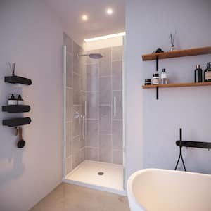 Approximate Length x Width: 36 x 36 in Shower Stalls & Kits