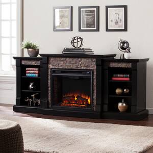 Black in Freestanding Electric Fireplaces