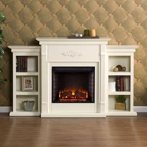 White in Freestanding Electric Fireplaces