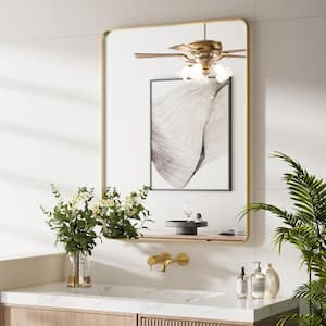 Gold in Bathroom Mirrors