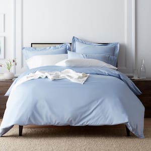 Classic Solid 350-Thread Count Sateen Duvet Cover