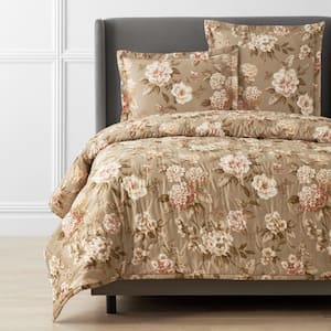 Legends Hotel Blooming Flowers Wrinkle-Free Sateen Coverlet