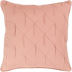Hansel Solid Textured Polyester Throw Pillow