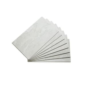 Shower in Vinyl Tile