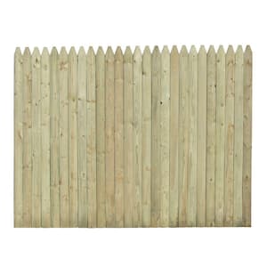 Installation in Wood Fence Panels