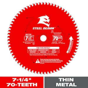 Blade Diameter (in.): 7-1/4 in in Circular Saw Blades