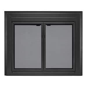 Black in Fireplace Doors