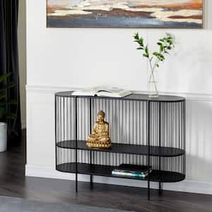 Black or Gray Accent Table