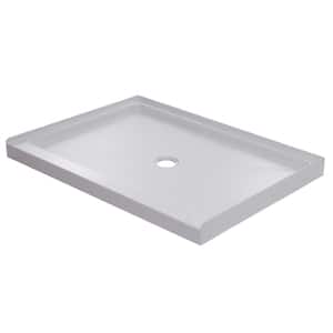 Approximate Length x Width: 48 x 34 in Shower Pans