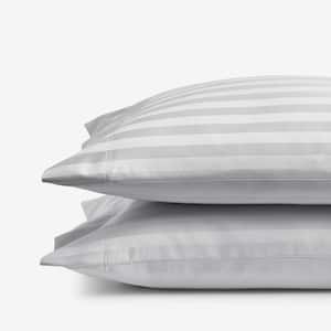 Company Cotton Dobby Stripe Wrinkle-Free Sateen Cotton Pillowcases