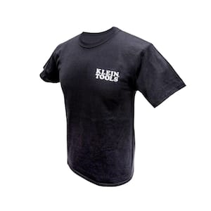 Men's Black Cotton Hanes Tagless Short Sleeved T-Shirt