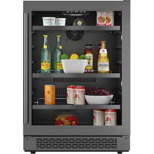 Black Stainless Steel in Beverage Coolers