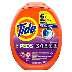 Pods in Laundry Detergents