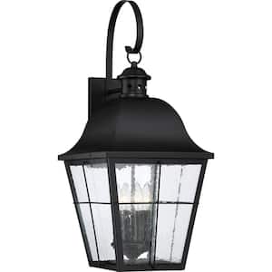 Black in Outdoor Sconces