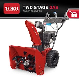 Wheel Drive in Two-Stage Snow Blowers