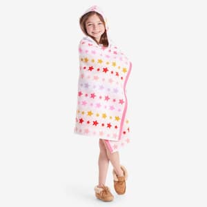 Company Kids™ Star Hooded Yarn-Dyed Geometric Cotton Single Bath Towel