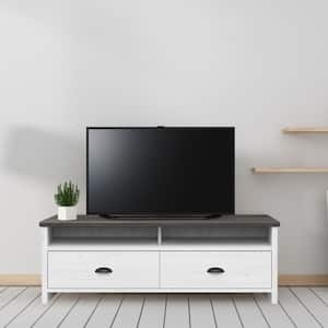 White in TV Stands