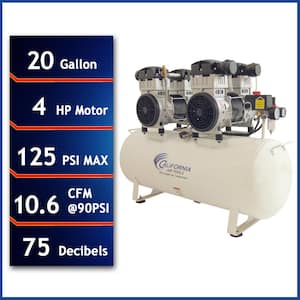 Compressor Tank Capacity (Gal.): 20 Gal.