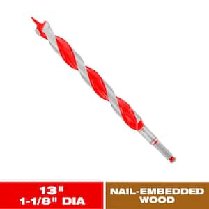 Bit Diameter: 1-1/8 in