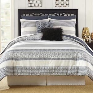 Deco 7-Piece Stripe Comforter Set