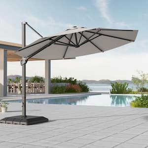 With Stand in Cantilever Umbrellas
