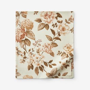 Legends Hotel Blooming Flowers Wrinkle-Free Sateen Flat Sheet