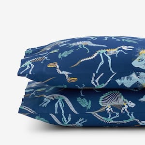 Company Kids Dinoland Organic Cotton Percale Pillowcase (Set of 2)