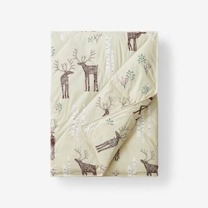 Company Essentials LoftAIRE Holiday Doe Throw Blanket