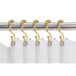 Gold in Shower Curtain Hooks