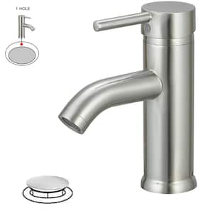 Single Hole Bathroom Faucets